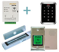 onnection with VIS-3000, 1 Maglock, 1 Exit Button, 1 Door Bell, 1 Power Supply
